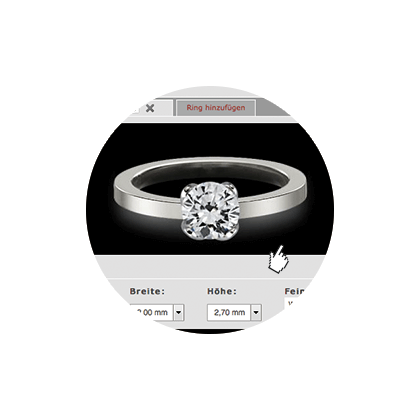 Engagement Rings with add-on Setting