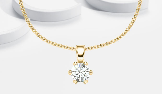 Diamond Necklaces: Pendants & Chains | acredo