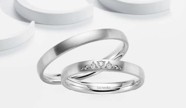 Platinum Wedding Rings & Bands | acredo