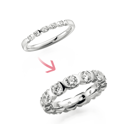 鑽石與排列設定